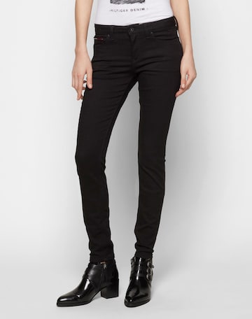 Tommy Jeans Skinny 'Nora DNBST' Jeans  in Schwarz: predná strana