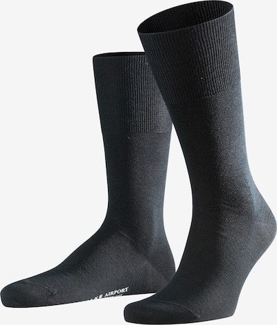 FALKE Socken 'Airport' in schwarz / weiß, Produktansicht