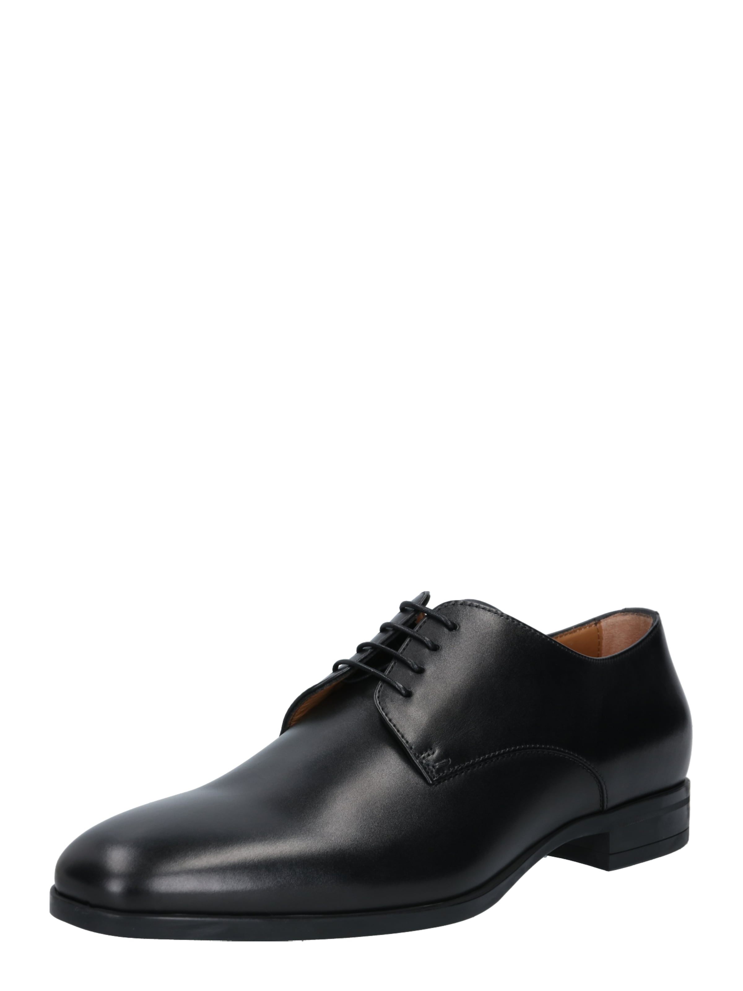 BOSS Fűzős cipő 'Kensington' - fekete: elől