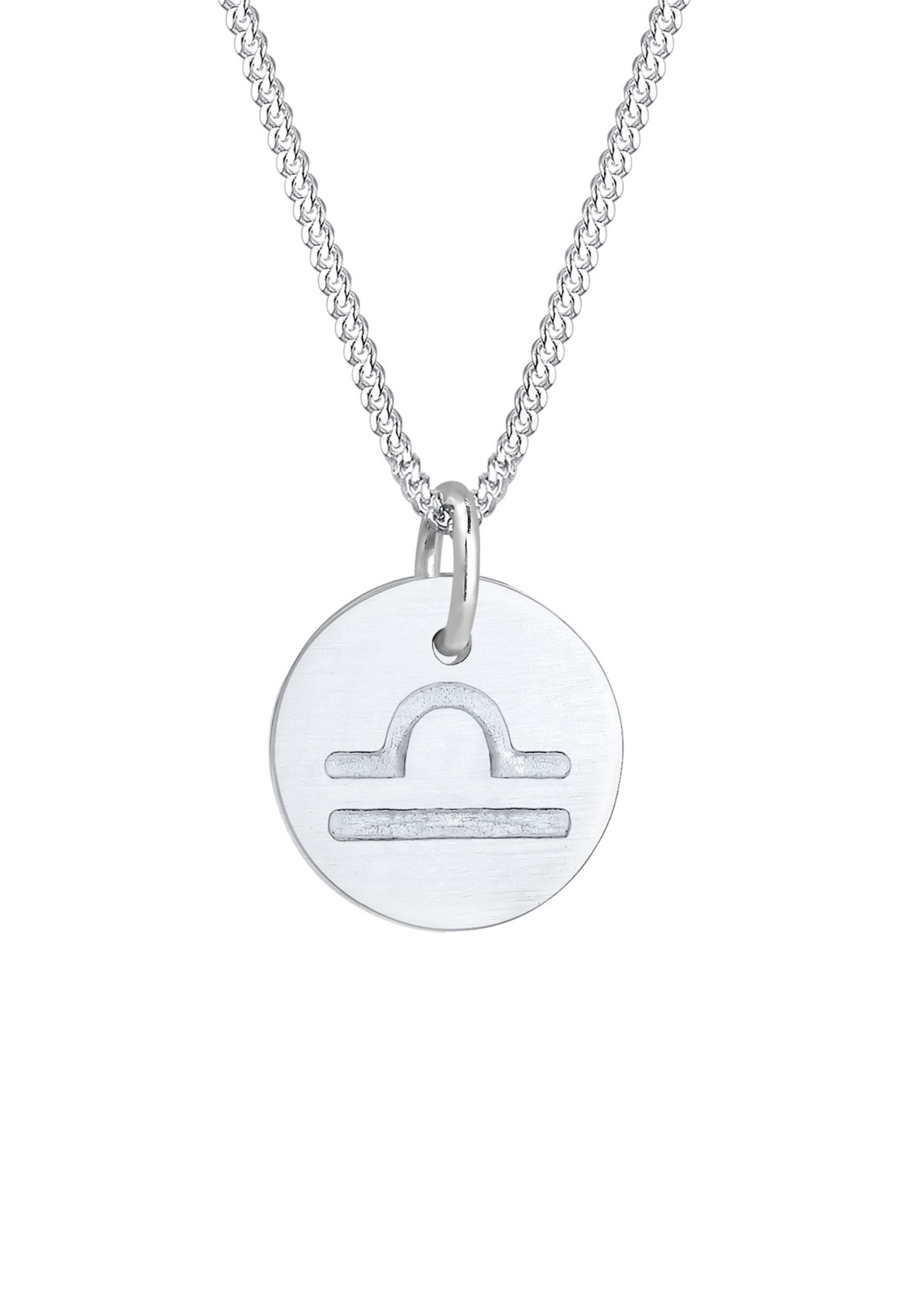 ELLI Ketting 'Waage' in Zilver