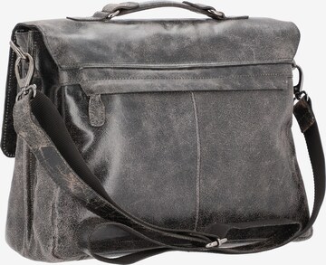 Pride and Soul Document Bag 'Scratch' in Black