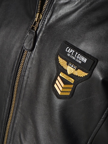 TOP GUN Between-Season Jacket 'TG-1004' in Black