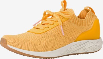 TAMARIS Sneakers in Yellow: front