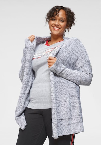 KangaROOS Knit Cardigan in Grey: front