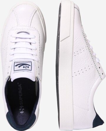 Sneaker low 'Compleau' de la SUPERGA pe alb: lateral