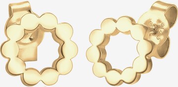 ELLI Earrings 'Kreis' in Gold: front