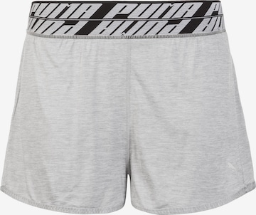 PUMA Regular Sportbroek 'Own It' in Grijs: voorkant