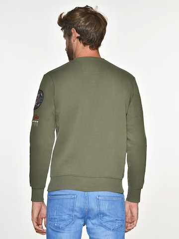 TOP GUN Sweater ' TG-9018 ' in Grün