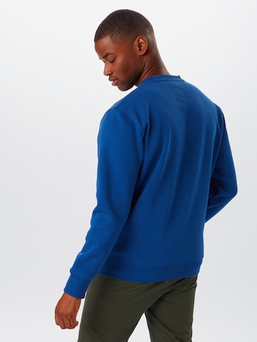 ALPHA INDUSTRIES Sweatshirt in Blau