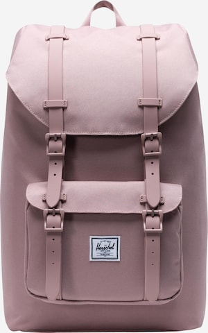 Herschel Backpack 'Little America' in Pink: front