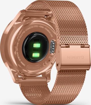 GARMIN Sports Watch 'Vivomove  Luxe' in Gold