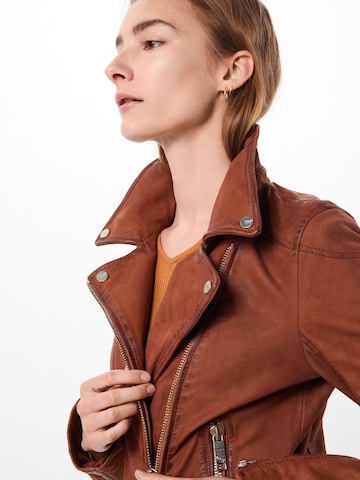 Maze Lederjacke 'Romie' in Braun