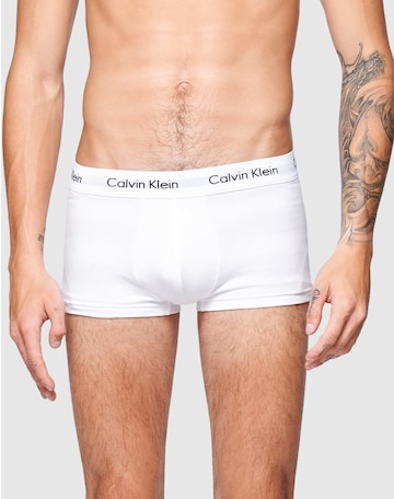 Calvin Klein Underwear تقليدي شورت بوكسر بلون أبيض: الأمام