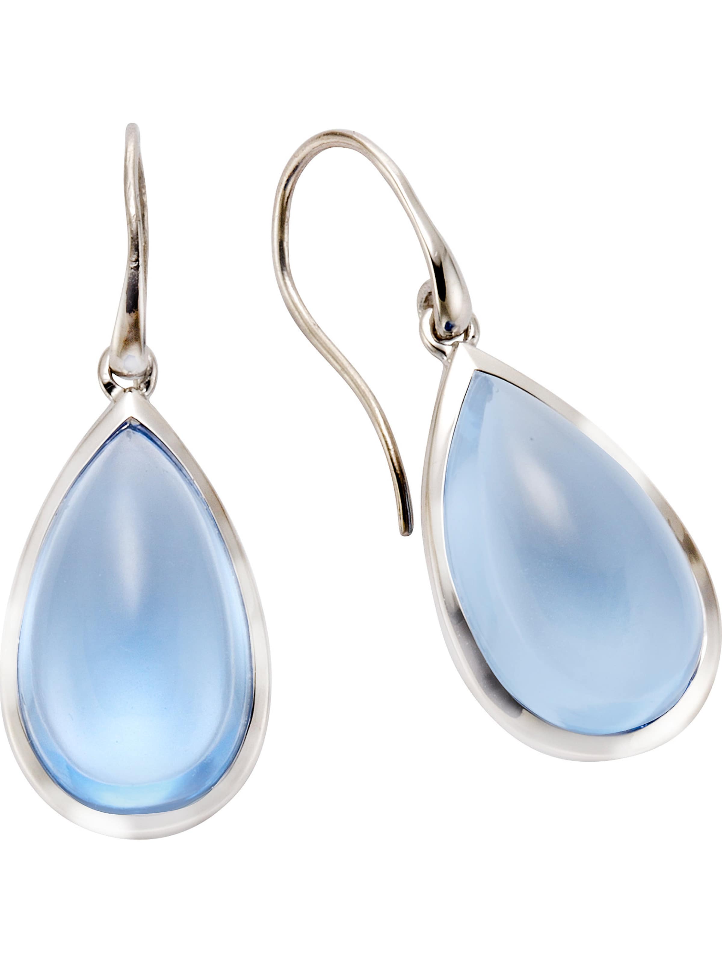 Jamelli Earrings in Blue: front