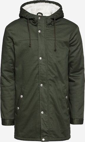 Only & Sons Between-Seasons Parka 'Alex' in Green: front