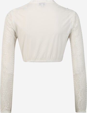 MARJO Traditional blouse 'Edisa-Linda' in White