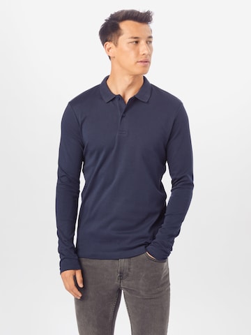 SELECTED HOMME Regular Fit Poloshirt 'Paris' in Blau: predná strana