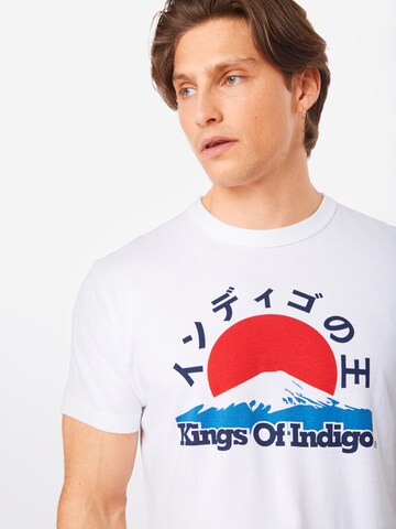 Kings Of Indigo Regular fit T-shirt 'DARIUS' i vit