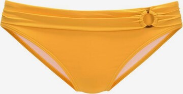 Pantaloncini per bikini 'Rome' di s.Oliver in giallo: frontale