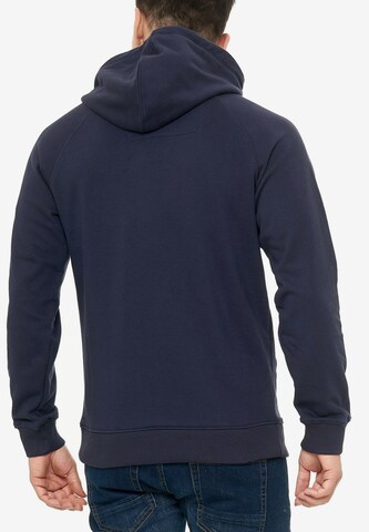 INDICODE JEANS Sweatshirt 'Litcham' in Blauw