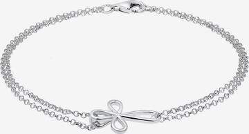 ELLI Armband 'Kreuz' in Silber: predná strana