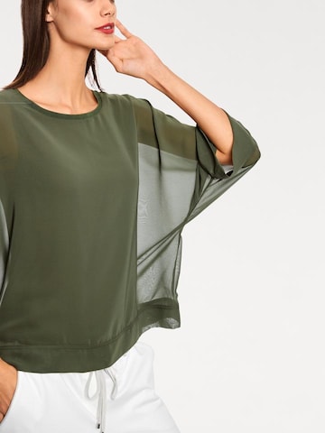 T-shirt heine en vert