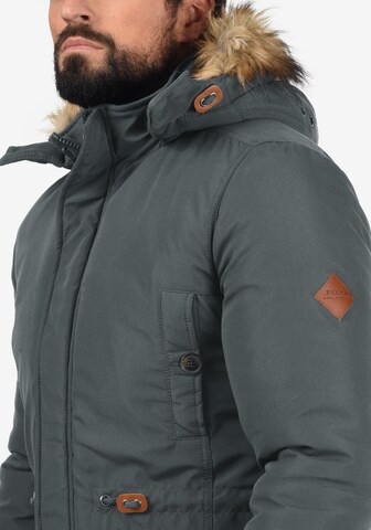 BLEND Winter Parka 'Polygro' in Grey