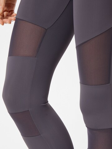 Urban Classics Skinny Leggings 'Tech Mech' in Grey