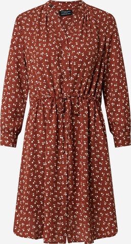 SELECTED FEMME Shirt Dress 'DAMINA' in Brown: front