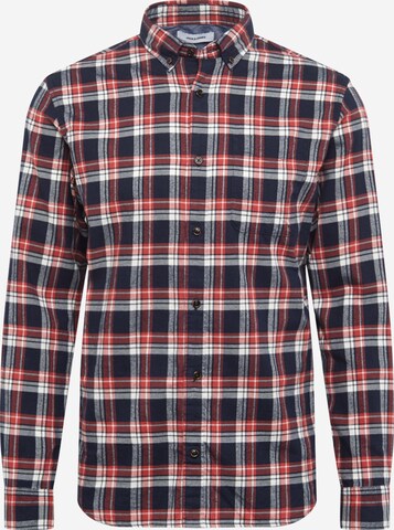 JACK & JONES Slim Fit Hemd 'Washington' in Rot: predná strana