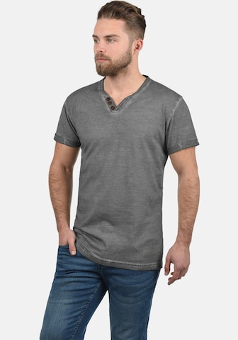 !Solid Shirt 'Tino' in Grey: front