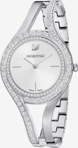 Swarovski - Reloj analógico en plata: frente