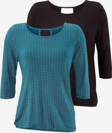 LASCANA Shirt in Groen: voorkant