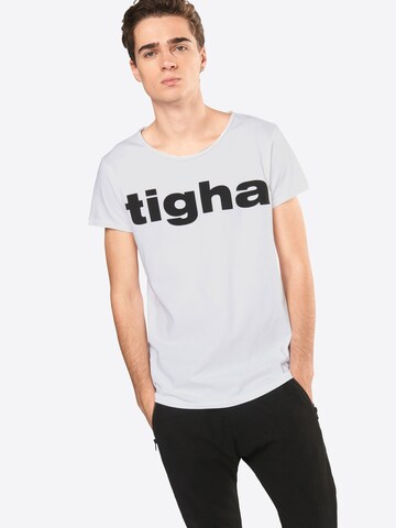 T-Shirt tigha en blanc