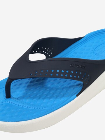 Crocs T-Bar Sandals 'Lite Ride Flip' in Blue