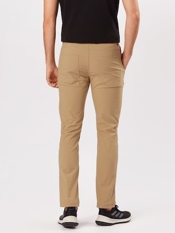 CRAGHOPPERS Slimfit Friluftsbukse 'Santos' i beige