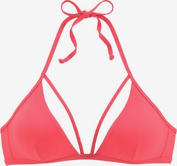 LASCANA - Top de bikini en rosa: frente