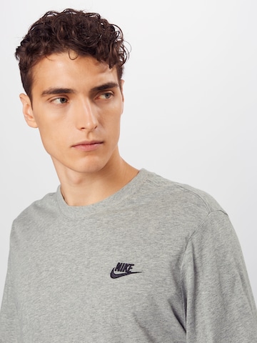 Nike Sportswear Shirt 'Club' in Grey