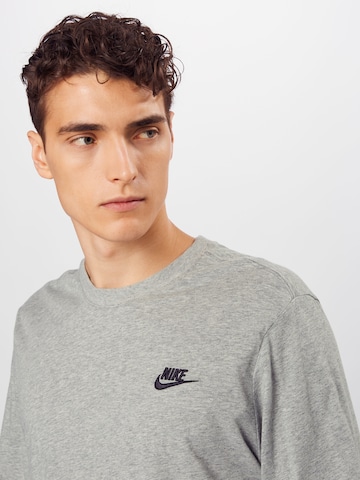 Nike Sportswear Shirt 'Club' in Grau