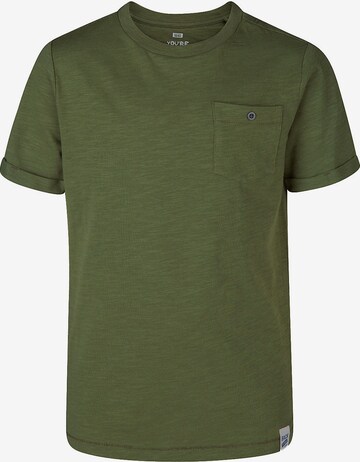 WE Fashion Shirt 'Herold' in Groen: voorkant