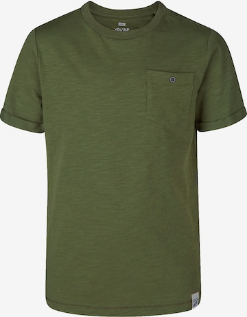 WE Fashion - Camiseta 'Herold' en verde: frente