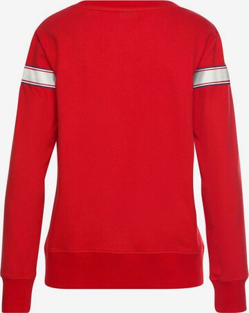 H.I.S Slaapshirt in Rood