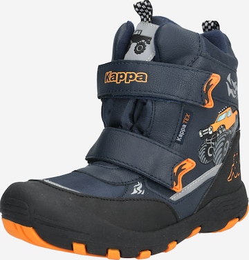 KAPPA Boots 'Big Wheel Tex' in Blue: front