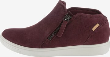 ECCO Slip-on 'Soft 7 L' in Rood