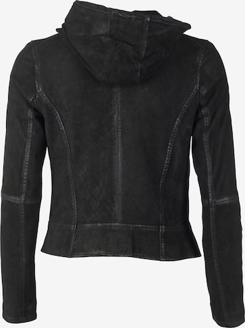 Maze Lederjacke  'Donie' in Schwarz: predná strana