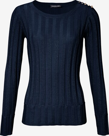 Pull-over heine en bleu : devant