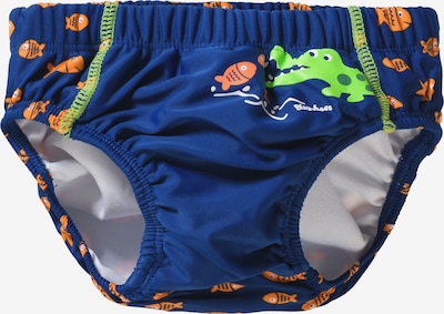 PLAYSHOES Swim Trunks 'Krokodil' in Blue / Mixed colors, Item view
