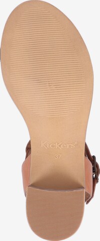 Sandales Kickers en marron
