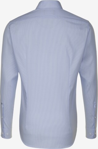 Coupe slim Chemise business SEIDENSTICKER en bleu