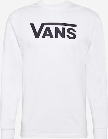 VANS - Camisa 'Classic' em branco: frente